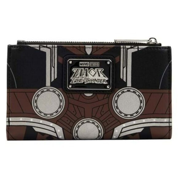 Loungefly Marvel Thor Love & Thunder Flap Wallet NWT - Picture 1 of 4